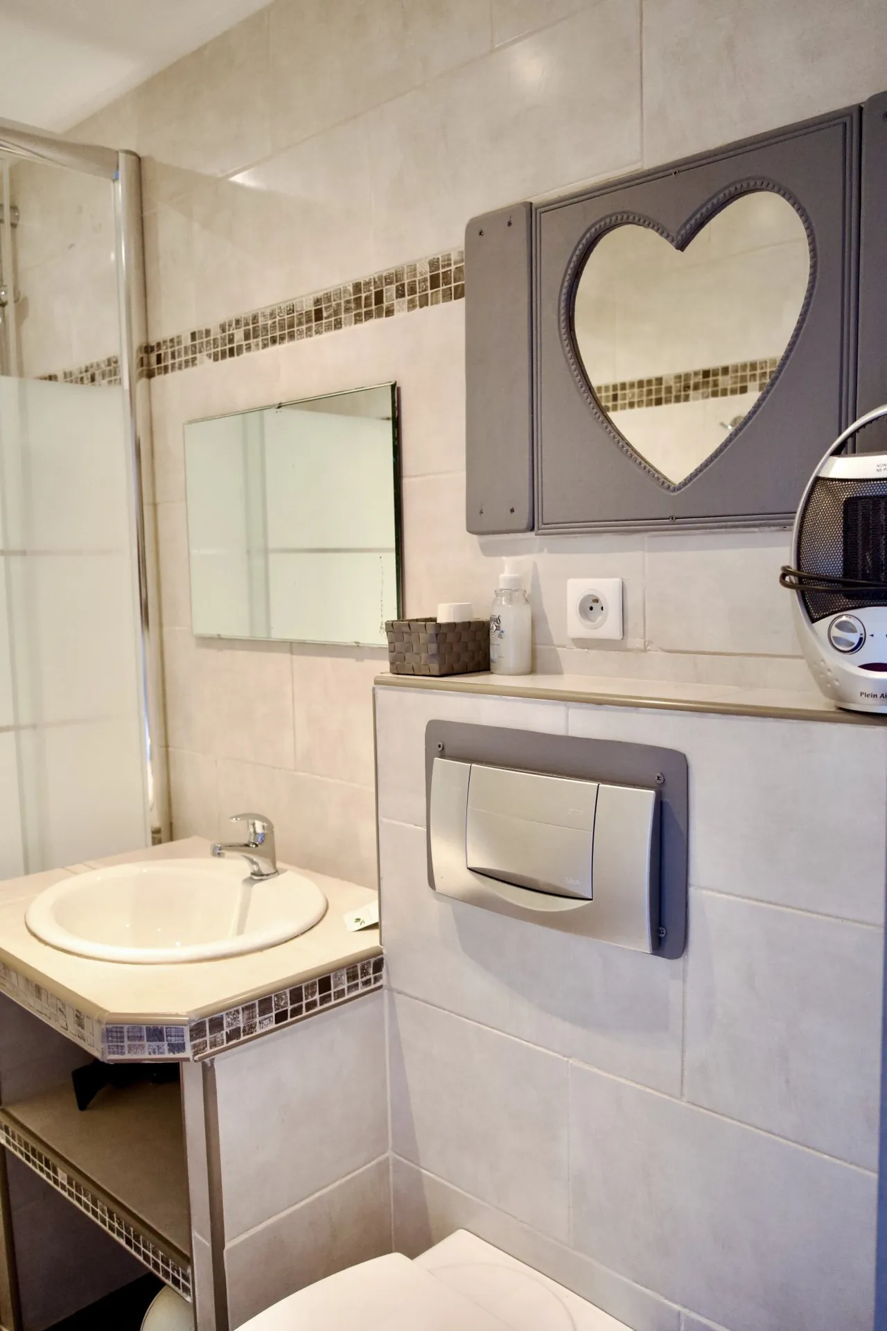 Salle de bain de la chambre Les Demoiselles