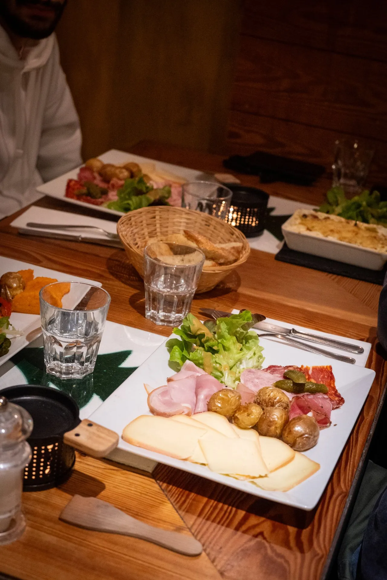 Planche de charcuterie et fromage